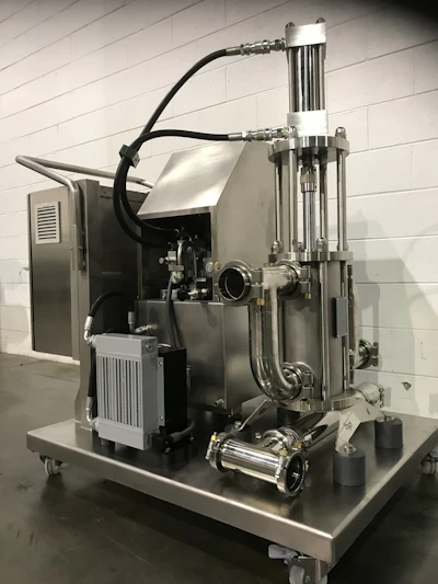 The HRS BPM Series of positive displacement pumps is mounted on a mobile skid unit, making it ideal for product trials and proof of concept work