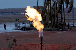 Oil drilling produces natural gas that often gets burned on the spot, going to waste.