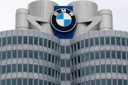 In this Wednesday, March 21, 2018 file photo, the logo of German car manufacturer BMW is pictured at the headquarters in Munich, Germany.