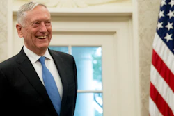 In this July 30, 2018, file photo, Defense Secretary Jim Mattis attends a swearing in ceremony for Robert Wilkie as Secretary of the Department of Veterans Affairs in the Oval Office of the White House in Washington.