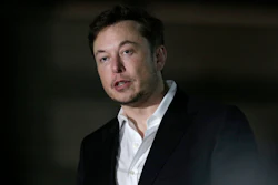 In this June 14, 2018, file photo Tesla CEO and founder of the Boring Company Elon Musk speaks at a news conference in Chicago.