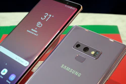 The Samsung Galaxy Note 9 is shown in this photo, in New York, Tuesday, Aug. 7, 2018.