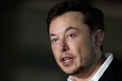 In this June 14, 2018, file photo, Tesla CEO Elon Musk speaks at a news conference in Chicago.