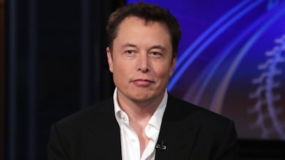 In this Wednesday, Sept. 17, 2014 file photo SpaceX billionaire founder and chief executive, and Tesla Motors CEO Elon Musk, is interviewed in New York.