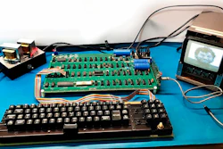 This August 2018 photo provided by RR Auctions shows a vintage Apple Computer.
