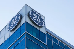 In this Jan. 16, 2018 photo, the General Electric logo is displayed at the top of their Global Operations Center.