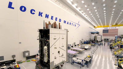 Lockheed Martin technicians successfully integrated the U.S. Air Force’s third GPS III space vehicle (GPS III SV03) on August 14, 2017.