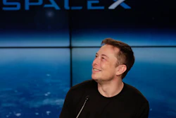 In this Feb. 6, 2018 file photo, Elon Musk, founder, CEO, and lead designer of SpaceX, speaks at a news conference after the Falcon 9 SpaceX heavy rocket launched successfully from the Kennedy Space Center in Cape Canaveral, Fla.