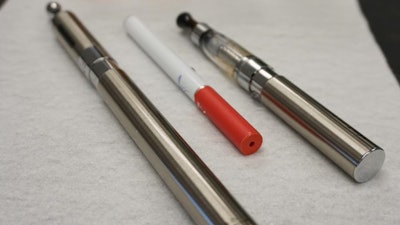 E-cigarettes in the Organic Analytical Lab at the Desert Research Institute in Reno, Nev.