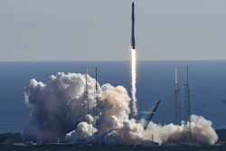 A SpaceX Falcon 9 rocket lifts off from newly refurbished Pad 40 at Cape Canaveral Air Force Station, in Cape Canaveral, Fla, Friday, Dec. 15, 2017.