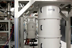This Feb. 27, 2018, photo shows a quantum computer at the IBM Thomas J. Watson Research Center in Yorktown Heights, N.Y.