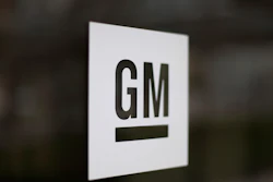 This Friday, May 16, 2014, file photo, shows the General Motors logo at the company's world headquarters in Detroit.