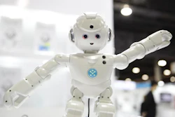 UBTECH’s Lynx, a video-enabled humanoid robot with Amazon Alexa, is demonstrated Jan. 6, 2017, in Las Vegas.