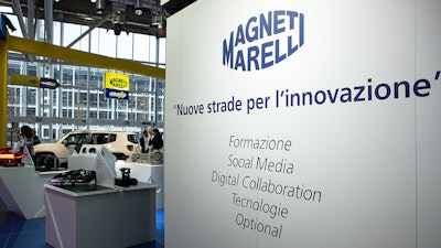 Magneti Marelli at the 2014 Bologna Motor Show.