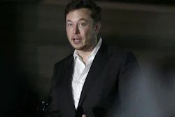 In this June 14, 2018 photo Tesla CEO and founder of the Boring Company Elon Musk speaks at a news conference in Chicago.