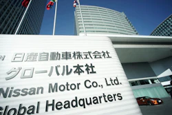 Nissan Motor Co. Global Headquarters is seen in Yokohama, Wednesday, Nov. 21, 2018.