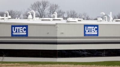 This Dec. 6, 2016, file photo shows the United Technologies Electronic Controls factory in Huntington, Ind.
