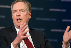 In this May 1, 2018, file photo, U.S. Trade Rep. Robert Lighthizer speaks at the 9th China Business Conference at the U.S. Chamber of Commerce in Washington.