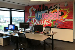 OnRobot office wall, Irving, Texas.