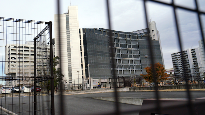 Tokyo Detention Center, where former Nissan chairman Carlos Ghosn is being detained, on Monday, Dec. 10, 2018.