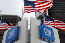 This Nov. 18, 2010, file photo shows the General Motors headquarters in Detroit.