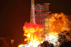 In this photo released by Xinhua News Agency, the Chang'e 4 lunar probe launches from the the Xichang Satellite Launch Center.