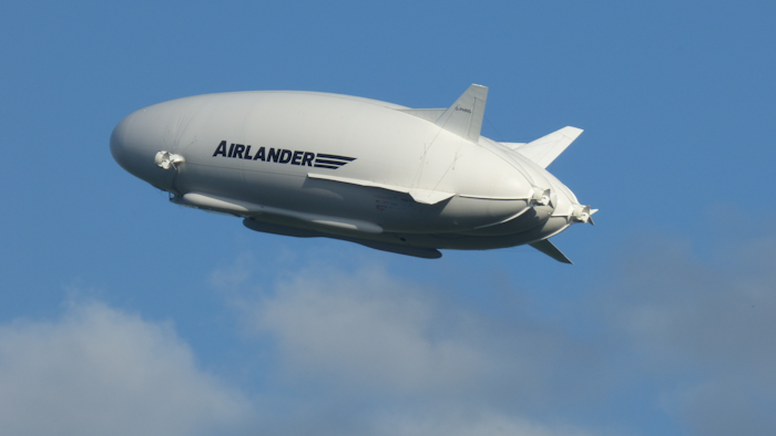 Airlander 10's fourth flight, June 13, 2017.
