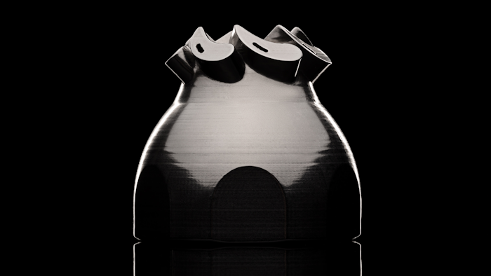 Printed with Studio System, this fuel atomizer is radically redesigned to function in a more fuel-efficient manner than traditional metalworking means.
