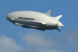 Airlander 10's fourth flight, June 13, 2017.