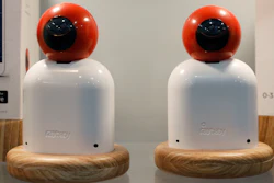 Raybaby baby sleep and breathing monitors are on display at CES International, Wednesday, Jan. 9, 2019, in Las Vegas.
