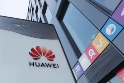 The main office of Chinese tech giant Huawei in Warsaw, Poland, on Friday, Jan. 11, 2019.