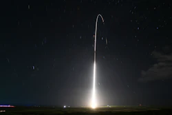 This Dec. 10, 2018, file photo shows the launch of the U.S. military's land-based Aegis missile defense testing system from the Pacific Missile Range Facility in Hawaii.