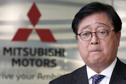 Mitsubishi Motors CEO Osamu Masuko during a press conference at its headquarters in Tokyo Friday, Jan. 18, 2019.