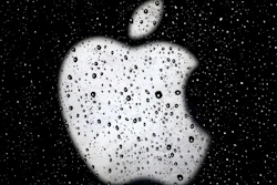 In this Dec. 26, 2018, file photo, an Apple logo on a window at the Country Club Plaza shopping district in Kansas City, Mo.