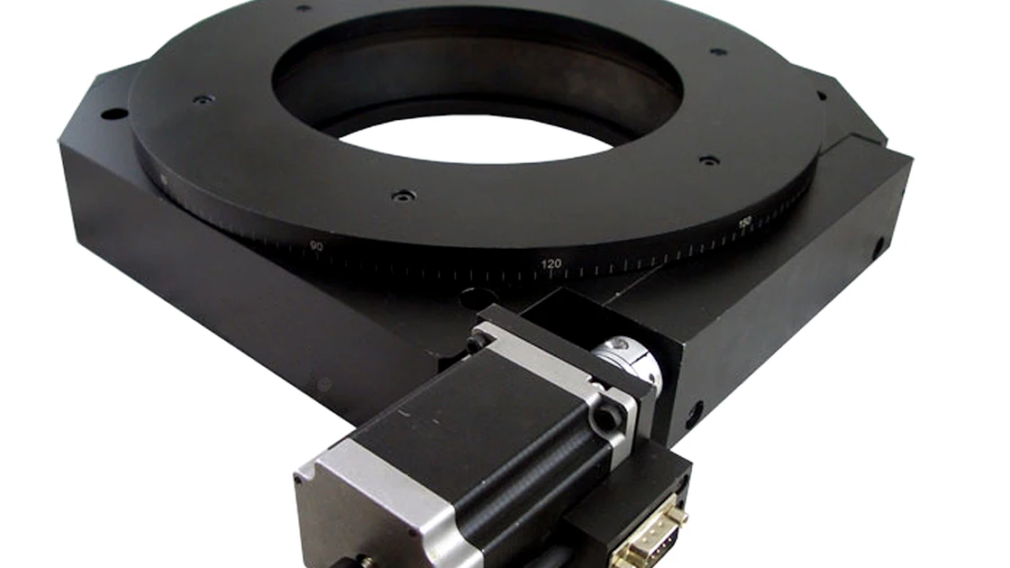 Controlled Rotation Strage Motorized Rotary Stage From: Optimal Engineering Systems (OES), Inc ...