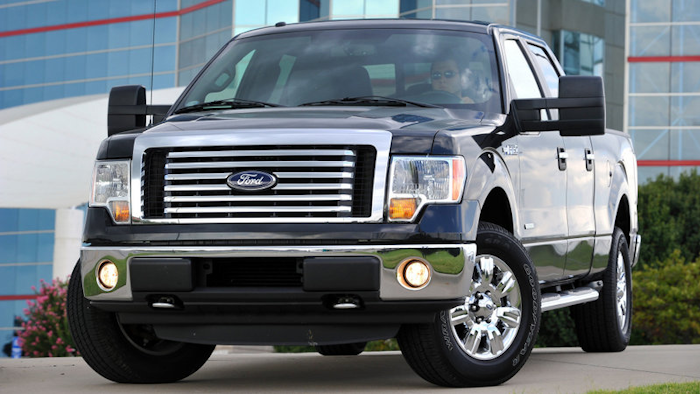 This photo provided by the Ford Motor Co. shows the 2011 Ford F-150 truck.