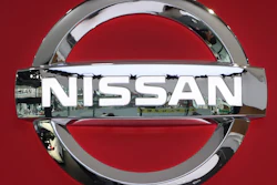 In this Feb. 5, 2019, photo, the logo of Nissan Motor Co., is seen at its showroom in Tokyo.
