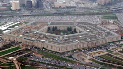 This March 27, 2008, file aerial photo shows the Pentagon in Washington.
