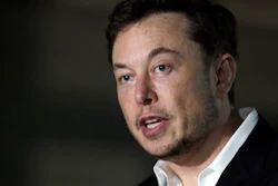 In this June 14, 2018, file photo, Tesla CEO Elon Musk speaks at a news conference in Chicago.