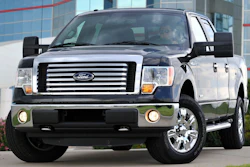 This photo provided by the Ford Motor Co. shows the 2011 Ford F-150 truck.