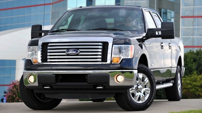 This photo provided by the Ford Motor Co. shows the 2011 Ford F-150 truck.