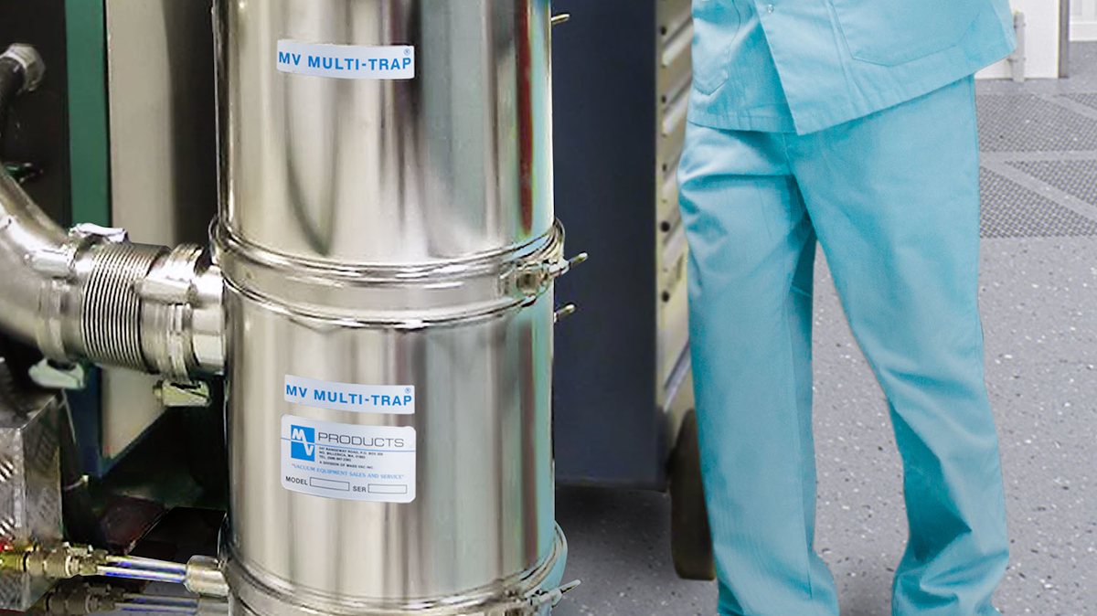 Vacuum Pump InletExhaust Trap From MassVac Design and Development