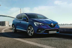 This undated picture shows a Renault Clio car.
