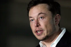 In this June 14, 2018, file photo, Tesla CEO Elon Musk speaks at a news conference in Chicago.