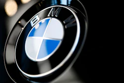 A BMW car shown prior to the company's earnings press conference in Munich, Wednesday, March 20, 2019.