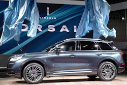 The 2020 Lincoln Corsair small SUV is revealed at the New York Auto Show, Wednesday, April 17, 2019.