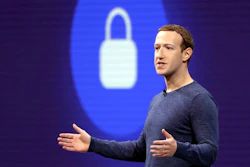 In this May 1, 2018, file photo, Facebook CEO Mark Zuckerberg delivers the keynote speech at F8, Facebook's developer conference, in San Jose, Calif.