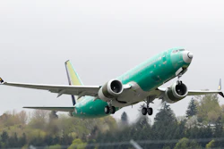 In this Wednesday, April 10, 2019, file photo, a Boeing 737 MAX 8 airplane takes off on a test flight at Boeing Field in Seattle.