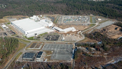 Aerial view of the Fab 8 plant.