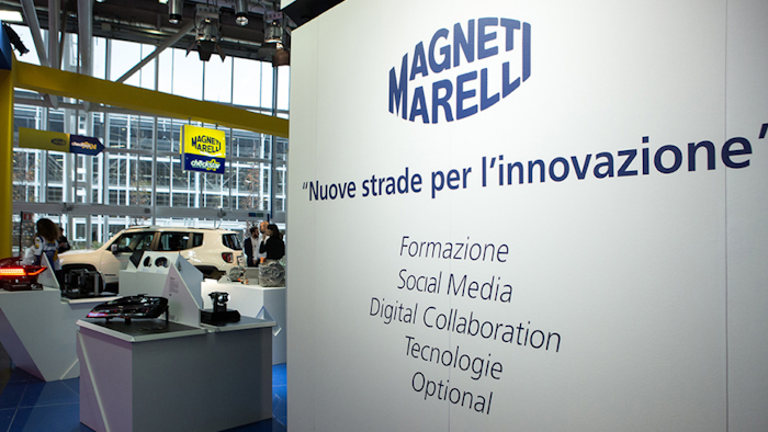 Magneti Marelli at the 2014 Bologna Motor Show.